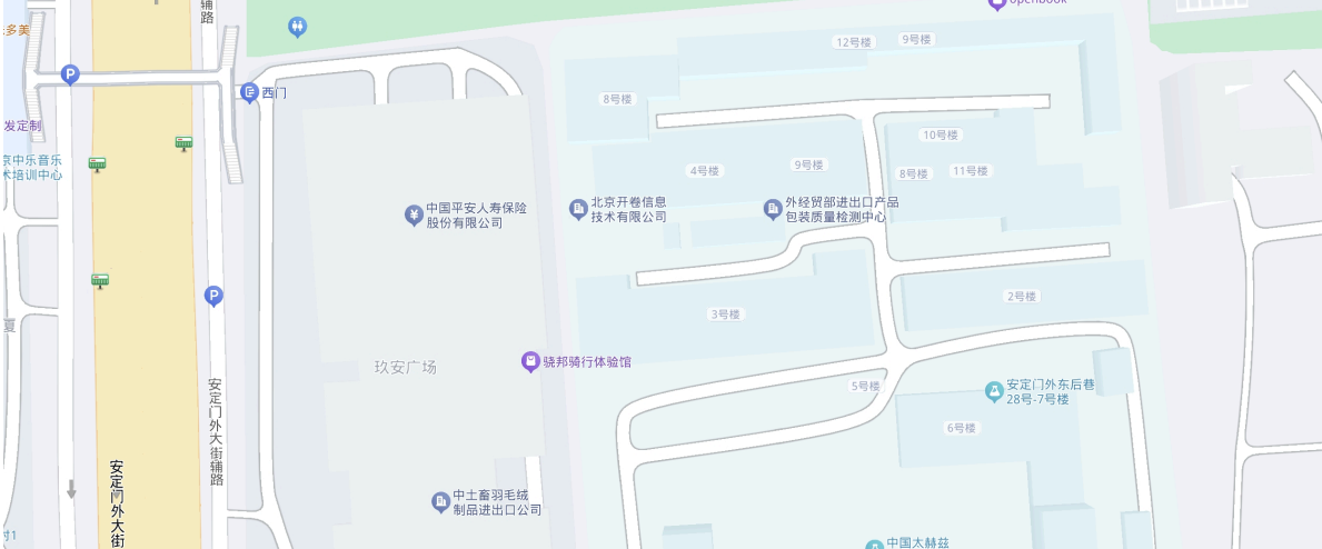 公司地址地图